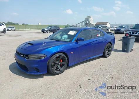 2022 Dodge Charger Scat Pack from USA, damaged, VIN 2C3CDXGJ1NH108000